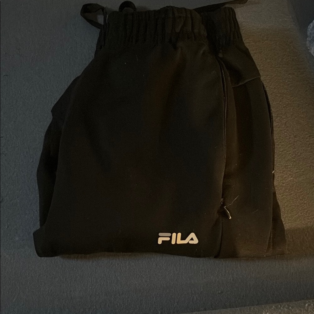 Fila Black Casual Joggers